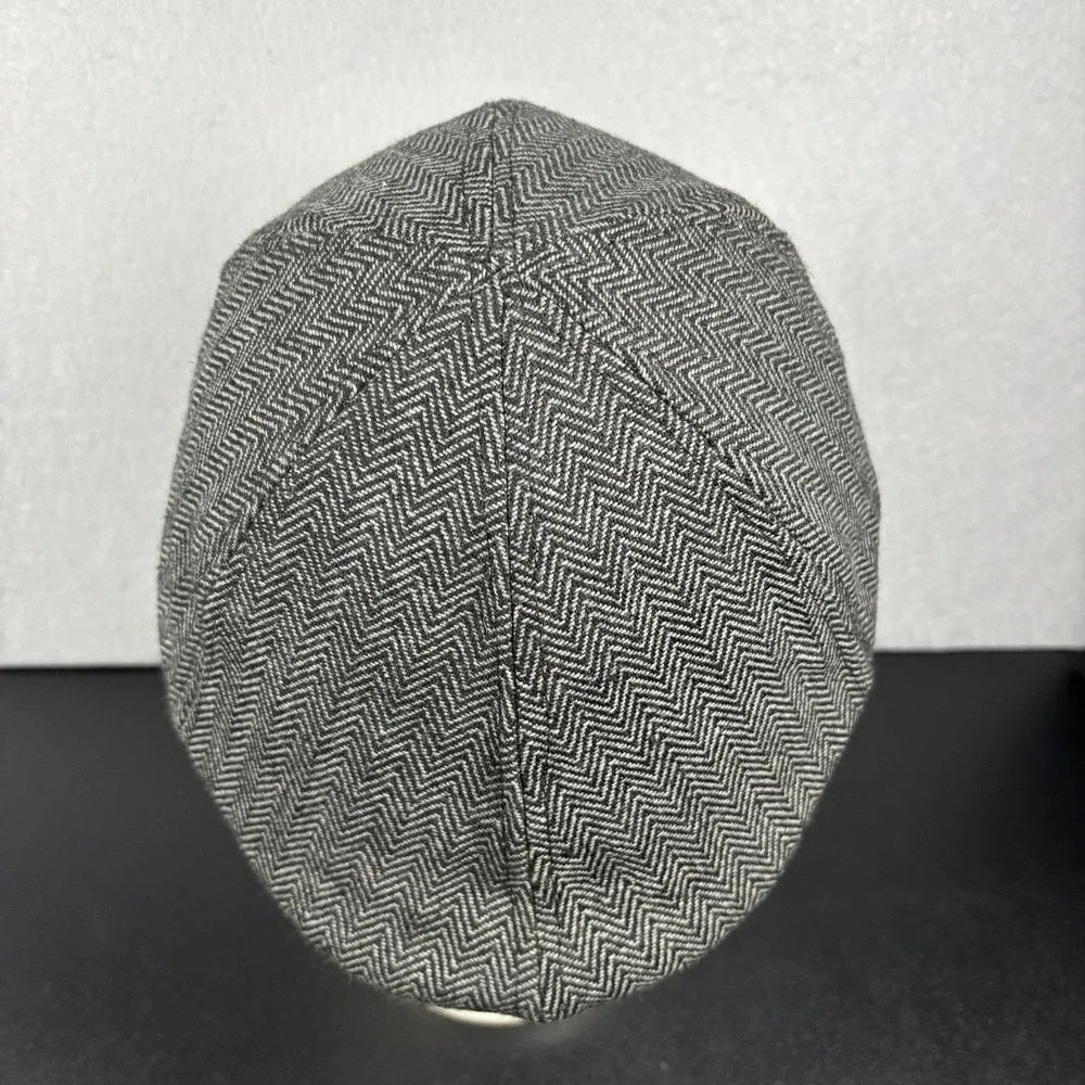 Men's Urban Pipeline Men's Cap Size L/XL NWT Herringbone Ivy Black‎ White Hat